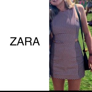 Geometric Print Romper